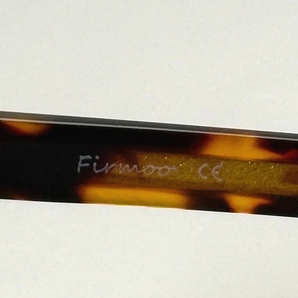 Firmoo‎ S6870 C4 Eyeglasses Frame Only 51-19-147 Tortoise Shell Brown Round